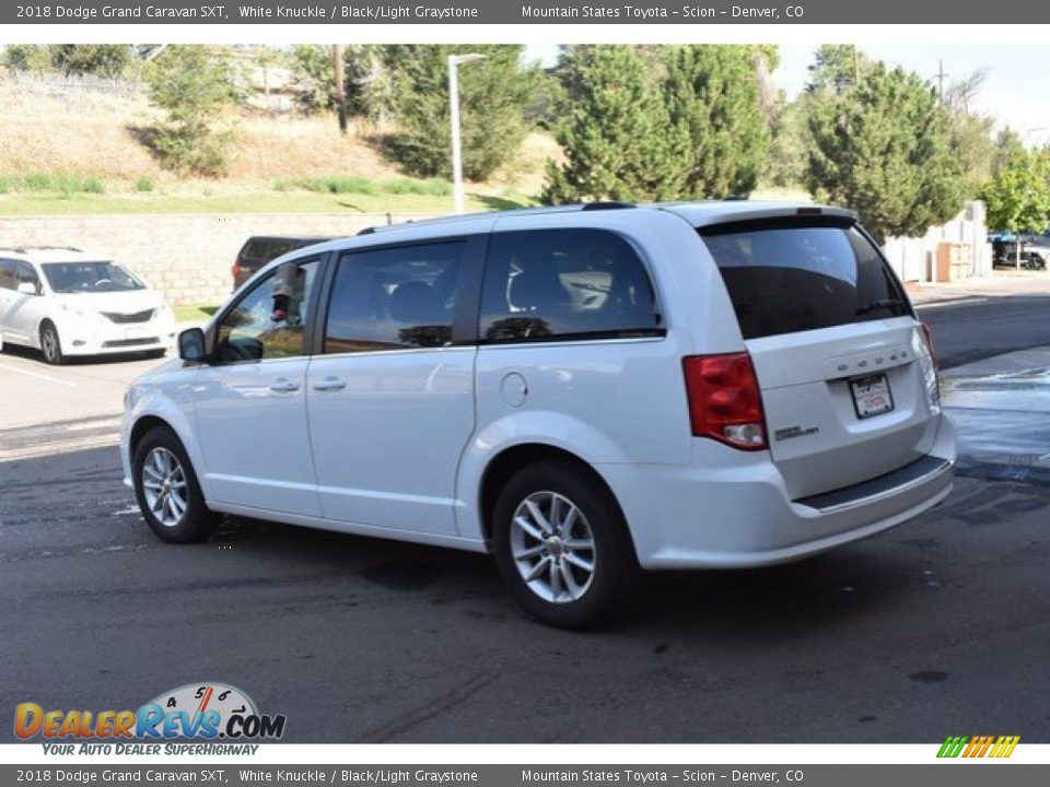 2018 Dodge Grand Caravan SXT White Knuckle / Black/Light Graystone Photo #4