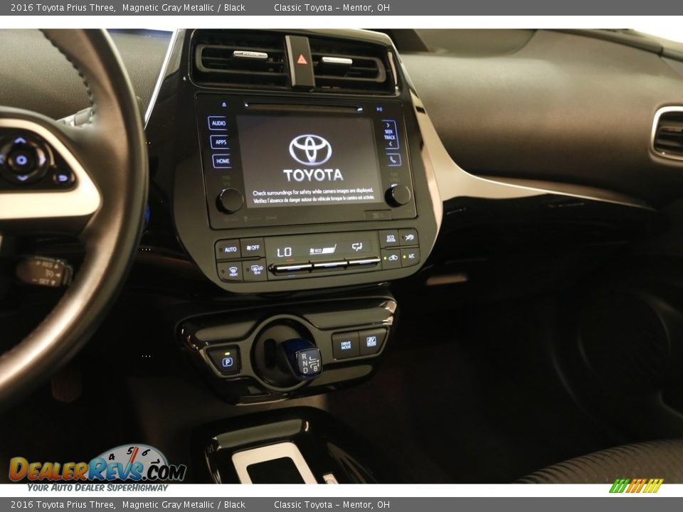 2016 Toyota Prius Three Magnetic Gray Metallic / Black Photo #9