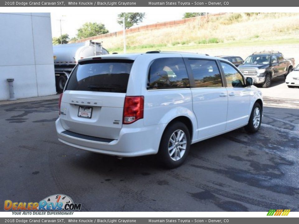 2018 Dodge Grand Caravan SXT White Knuckle / Black/Light Graystone Photo #6