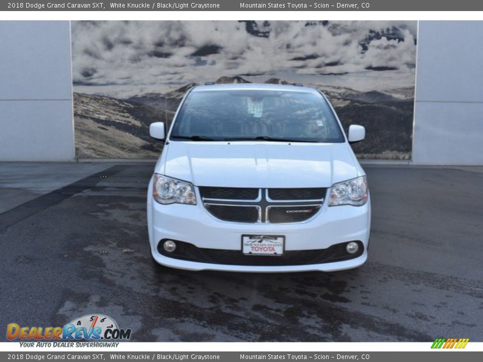 2018 Dodge Grand Caravan SXT White Knuckle / Black/Light Graystone Photo #8