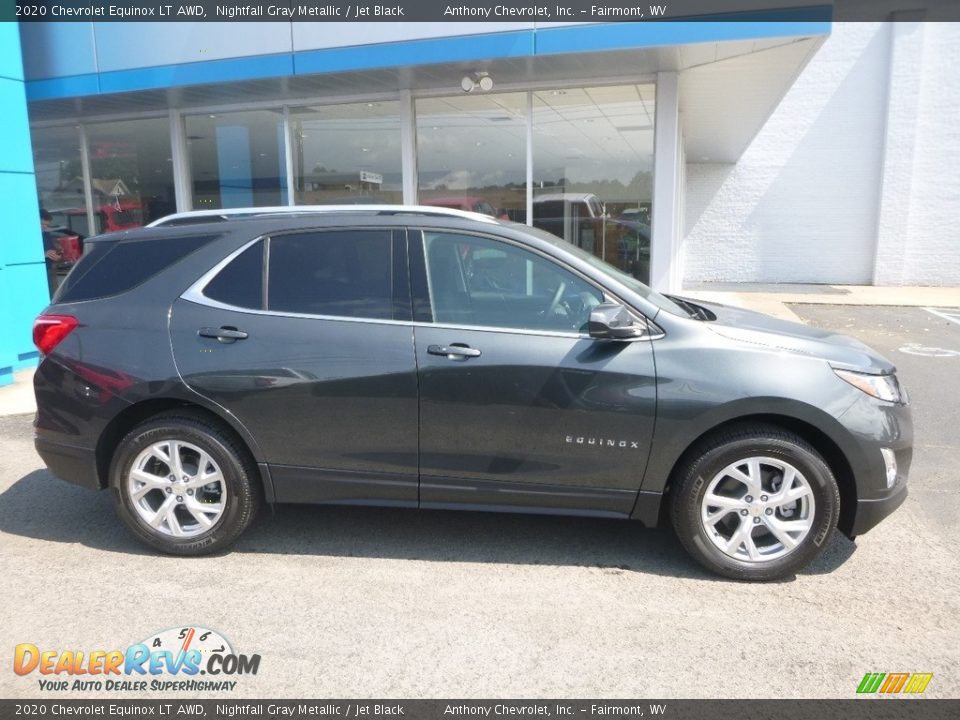 2020 Chevrolet Equinox LT AWD Nightfall Gray Metallic / Jet Black Photo #3