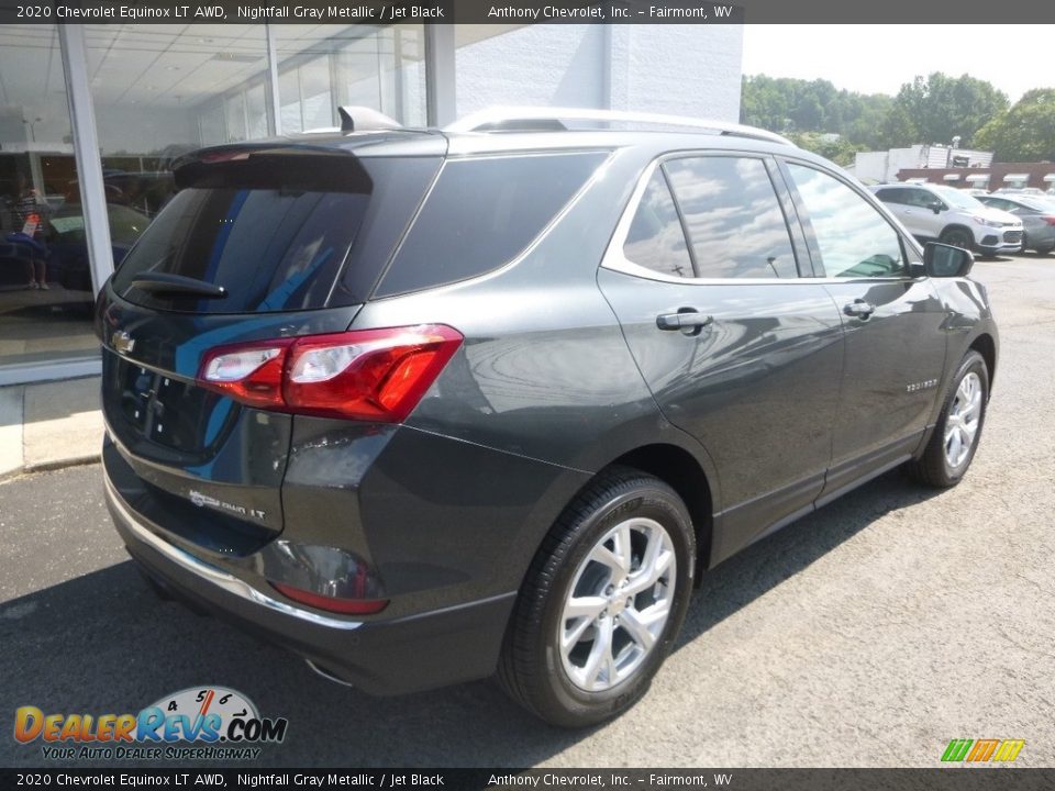 2020 Chevrolet Equinox LT AWD Nightfall Gray Metallic / Jet Black Photo #4