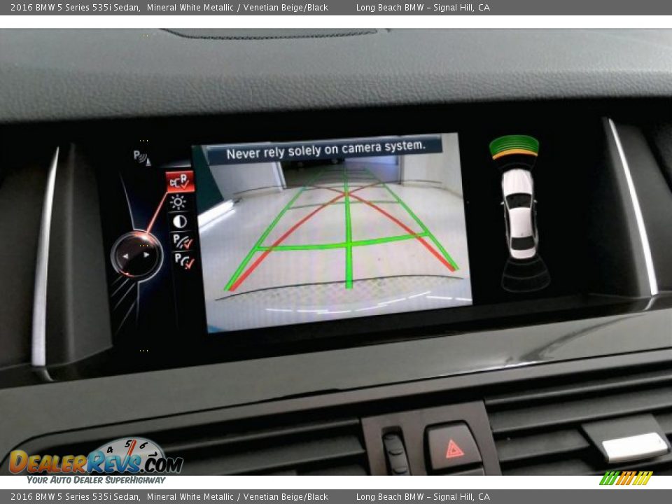 2016 BMW 5 Series 535i Sedan Mineral White Metallic / Venetian Beige/Black Photo #13