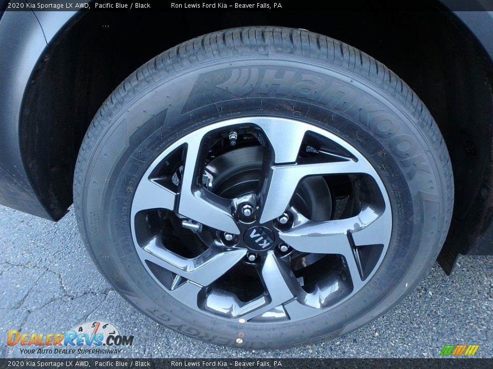 2020 Kia Sportage LX AWD Pacific Blue / Black Photo #2