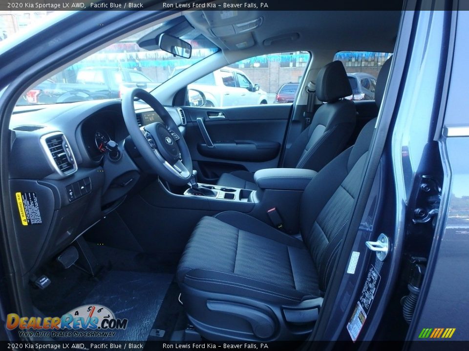 2020 Kia Sportage LX AWD Pacific Blue / Black Photo #11