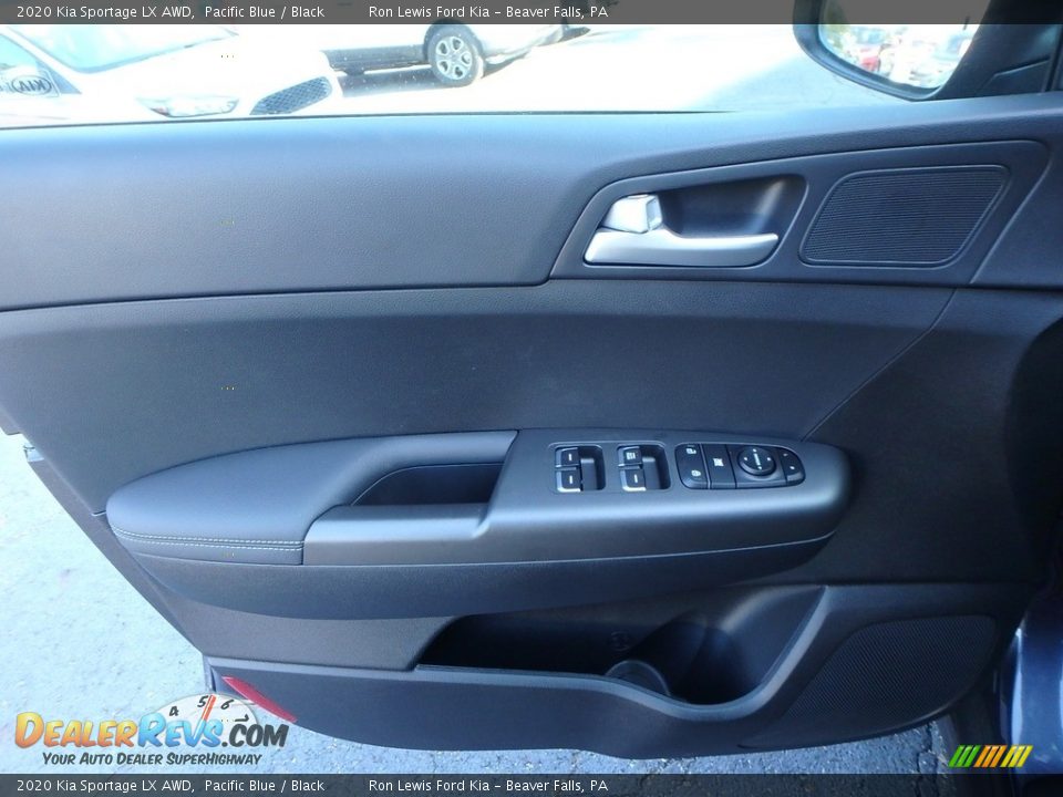 2020 Kia Sportage LX AWD Pacific Blue / Black Photo #14
