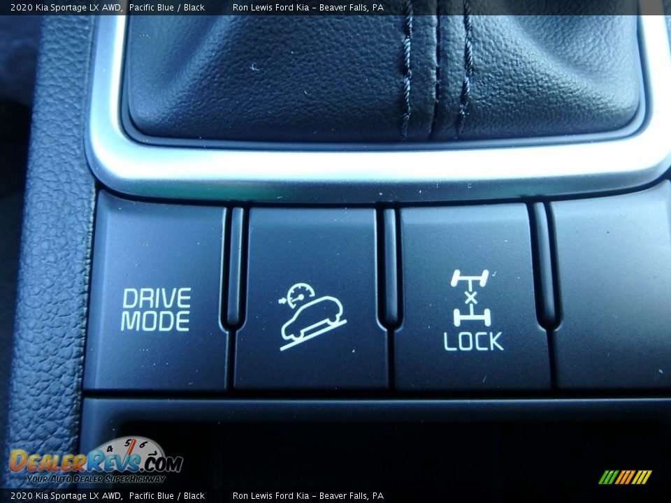 2020 Kia Sportage LX AWD Pacific Blue / Black Photo #17