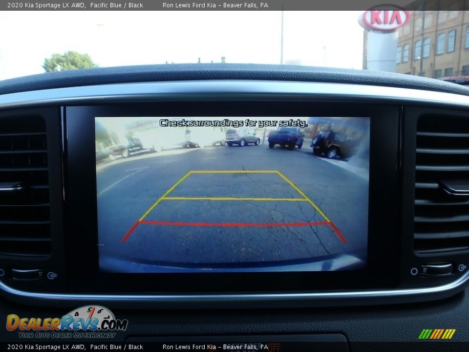 2020 Kia Sportage LX AWD Pacific Blue / Black Photo #19