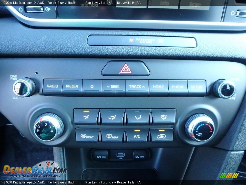 2020 Kia Sportage LX AWD Pacific Blue / Black Photo #20