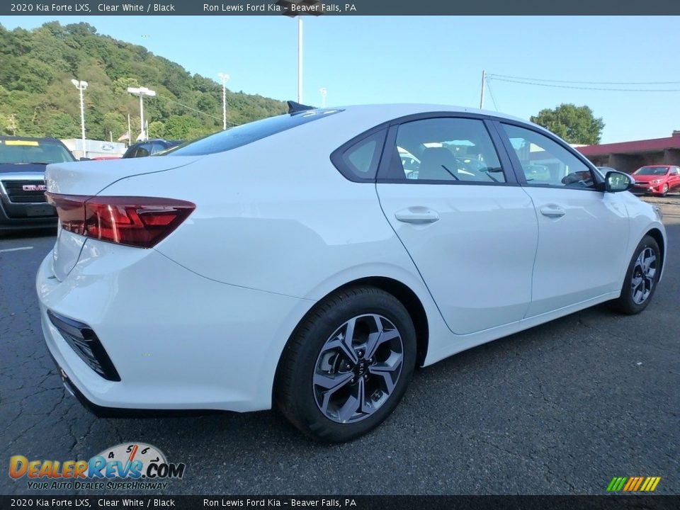 2020 Kia Forte LXS Clear White / Black Photo #2