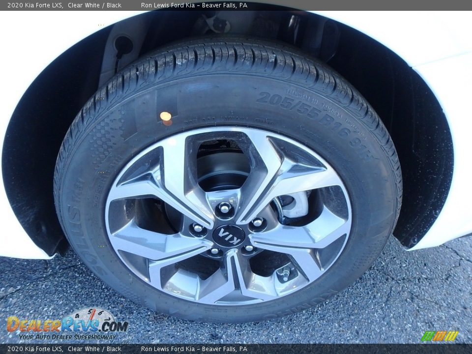 2020 Kia Forte LXS Clear White / Black Photo #10