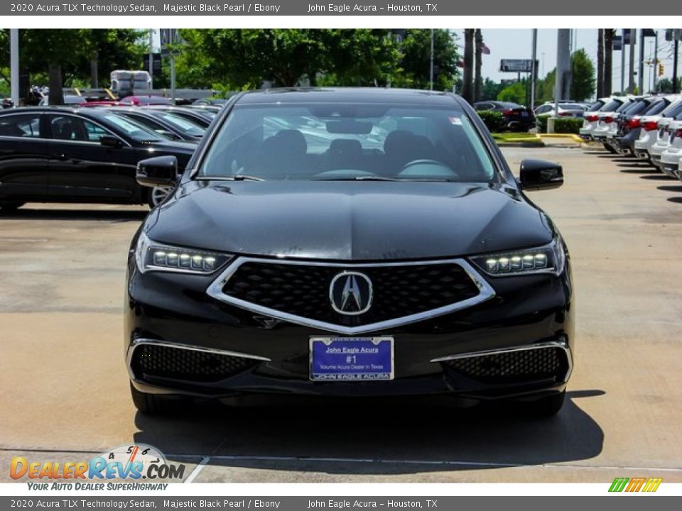 2020 Acura TLX Technology Sedan Majestic Black Pearl / Ebony Photo #2