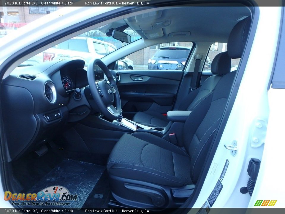 2020 Kia Forte LXS Clear White / Black Photo #12