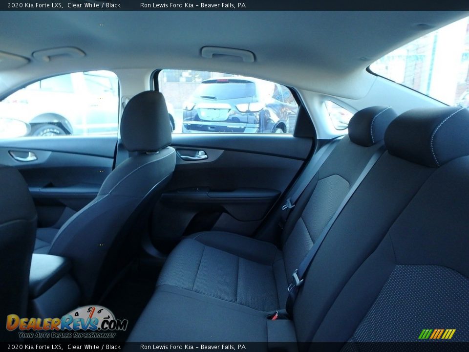 2020 Kia Forte LXS Clear White / Black Photo #13
