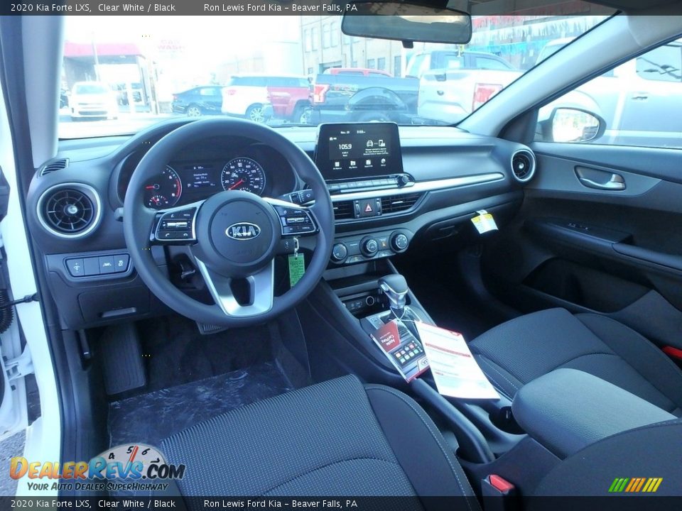 2020 Kia Forte LXS Clear White / Black Photo #14