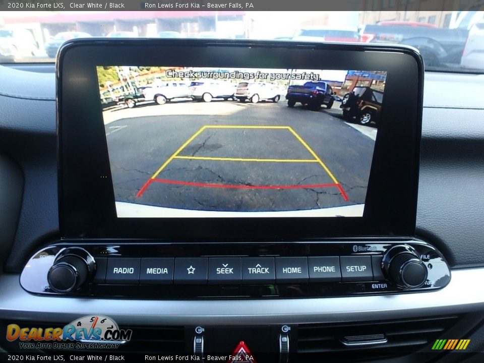2020 Kia Forte LXS Clear White / Black Photo #19