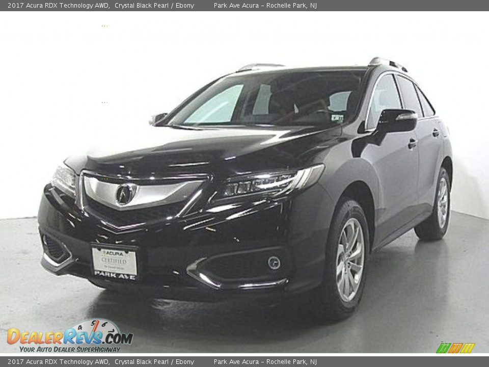 2017 Acura RDX Technology AWD Crystal Black Pearl / Ebony Photo #1