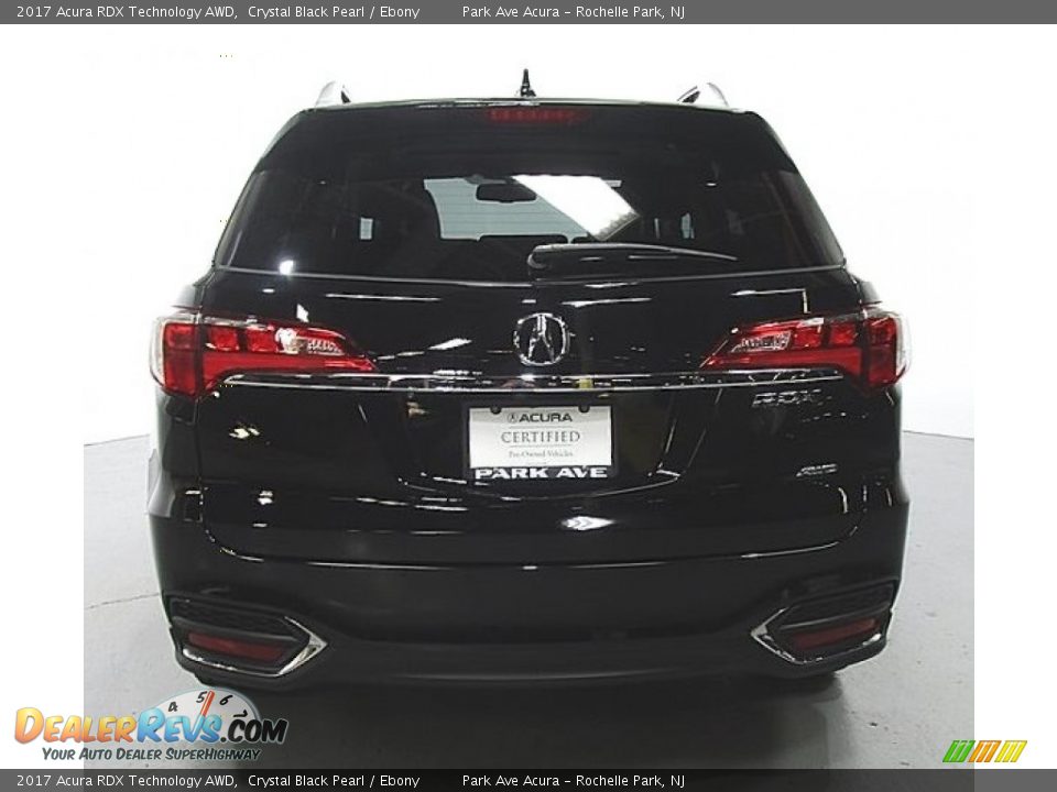 2017 Acura RDX Technology AWD Crystal Black Pearl / Ebony Photo #4