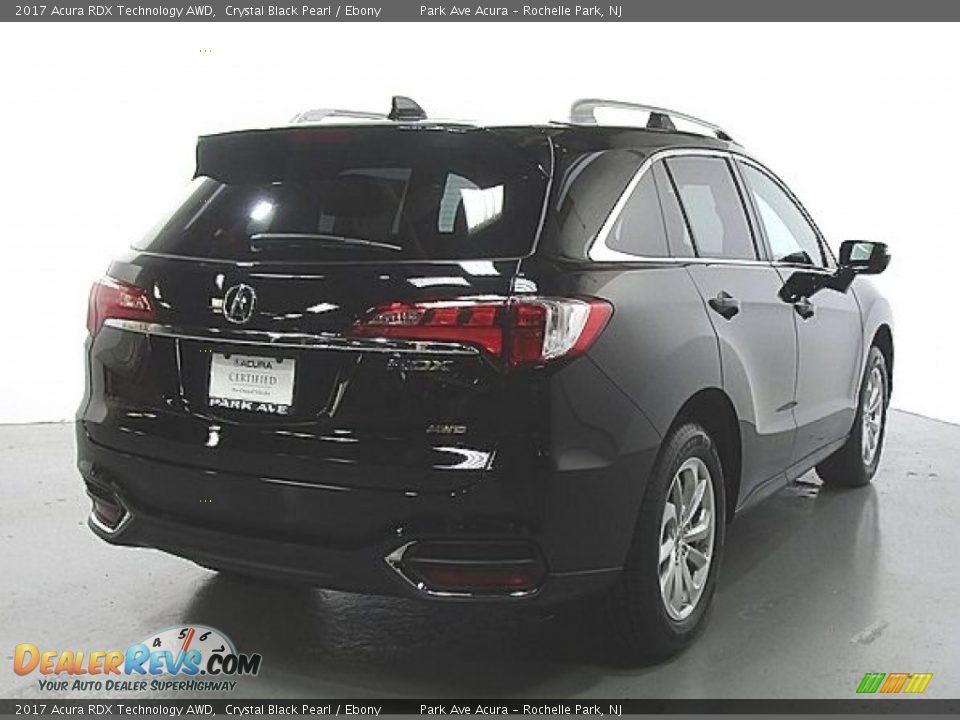 2017 Acura RDX Technology AWD Crystal Black Pearl / Ebony Photo #5