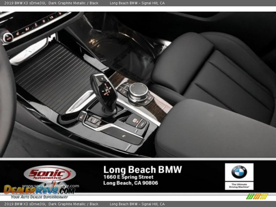 2019 BMW X3 sDrive30i Dark Graphite Metallic / Black Photo #7