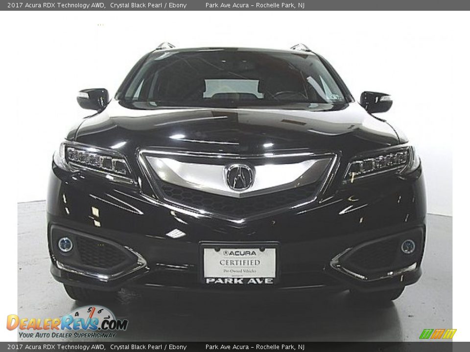 2017 Acura RDX Technology AWD Crystal Black Pearl / Ebony Photo #8