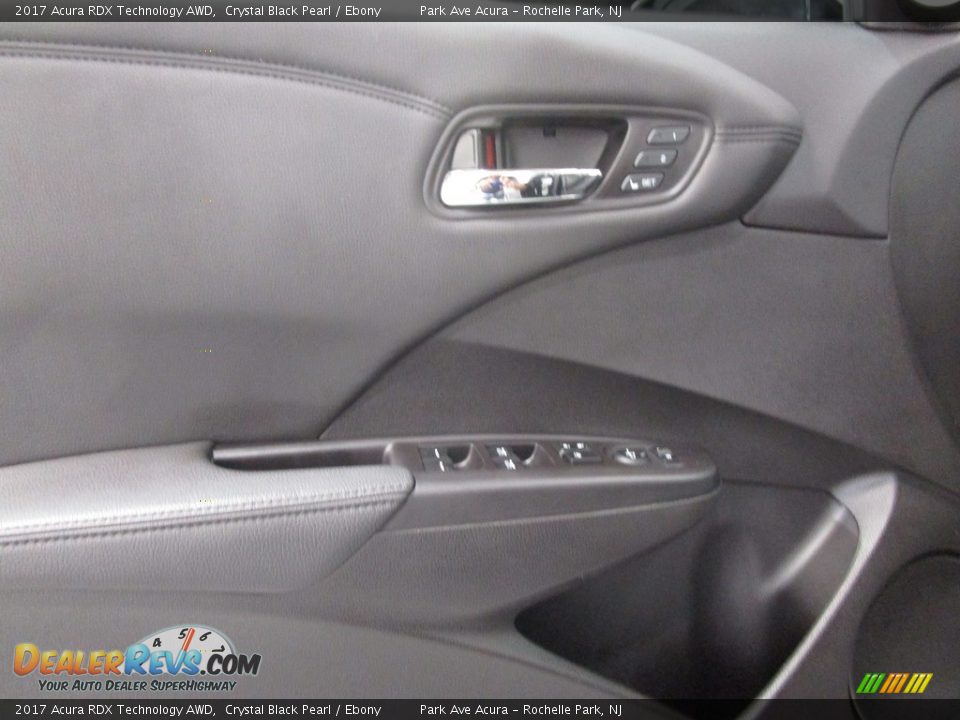 2017 Acura RDX Technology AWD Crystal Black Pearl / Ebony Photo #9