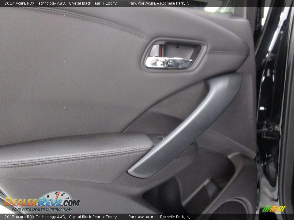 2017 Acura RDX Technology AWD Crystal Black Pearl / Ebony Photo #12
