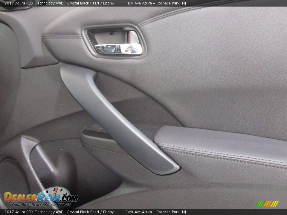 2017 Acura RDX Technology AWD Crystal Black Pearl / Ebony Photo #15