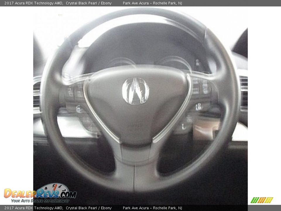 2017 Acura RDX Technology AWD Crystal Black Pearl / Ebony Photo #25