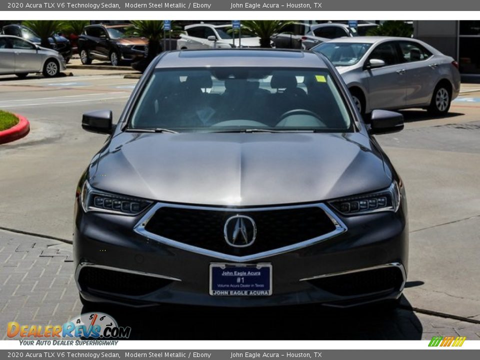 2020 Acura TLX V6 Technology Sedan Modern Steel Metallic / Ebony Photo #2