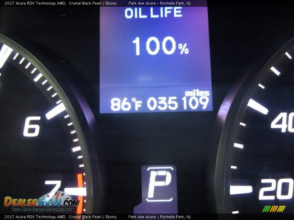 2017 Acura RDX Technology AWD Crystal Black Pearl / Ebony Photo #26