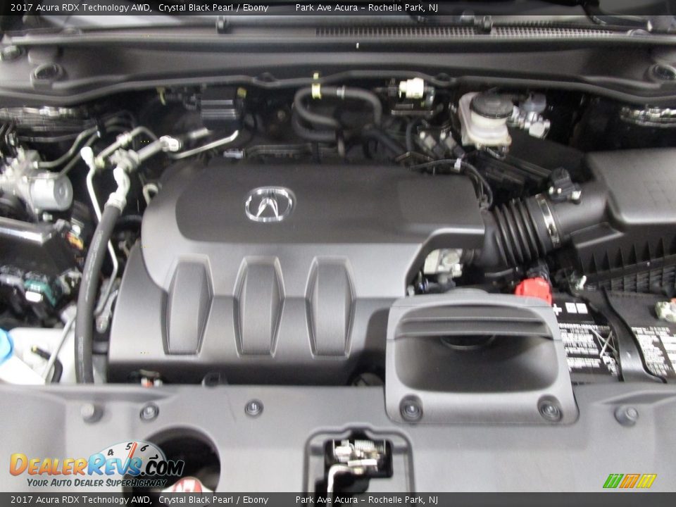 2017 Acura RDX Technology AWD Crystal Black Pearl / Ebony Photo #32