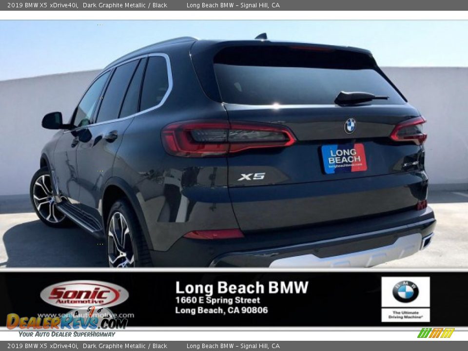 2019 BMW X5 xDrive40i Dark Graphite Metallic / Black Photo #2