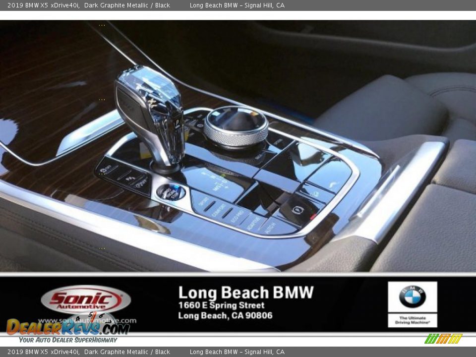 2019 BMW X5 xDrive40i Dark Graphite Metallic / Black Photo #6