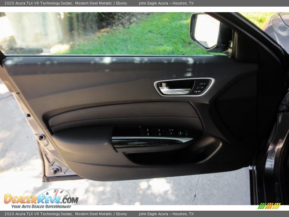 2020 Acura TLX V6 Technology Sedan Modern Steel Metallic / Ebony Photo #15