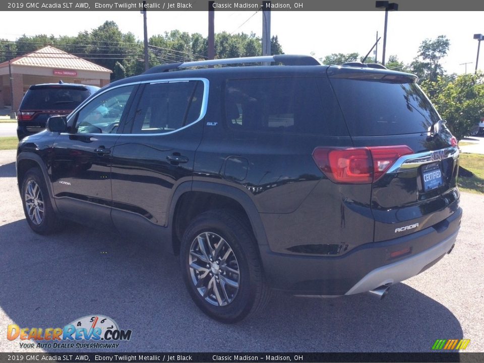 2019 GMC Acadia SLT AWD Ebony Twilight Metallic / Jet Black Photo #7