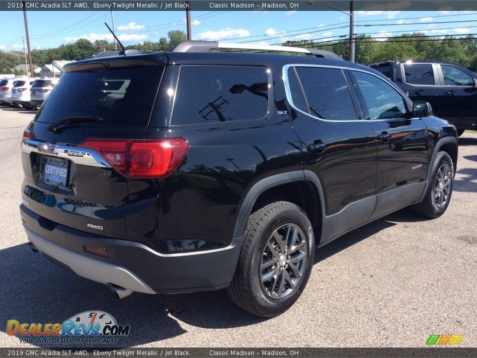 2019 GMC Acadia SLT AWD Ebony Twilight Metallic / Jet Black Photo #9