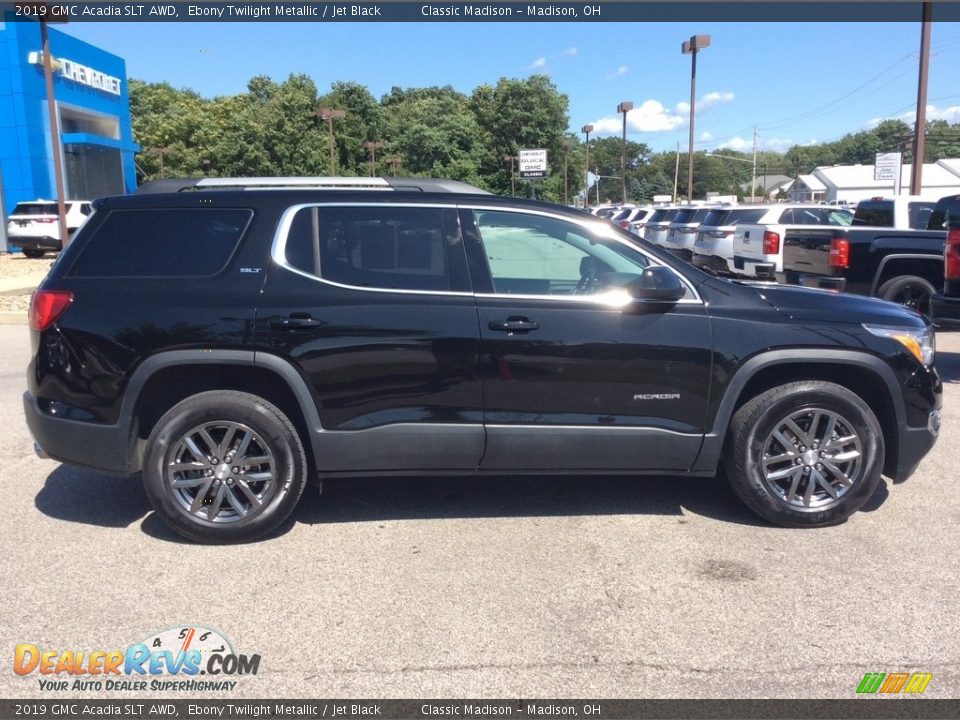 2019 GMC Acadia SLT AWD Ebony Twilight Metallic / Jet Black Photo #10
