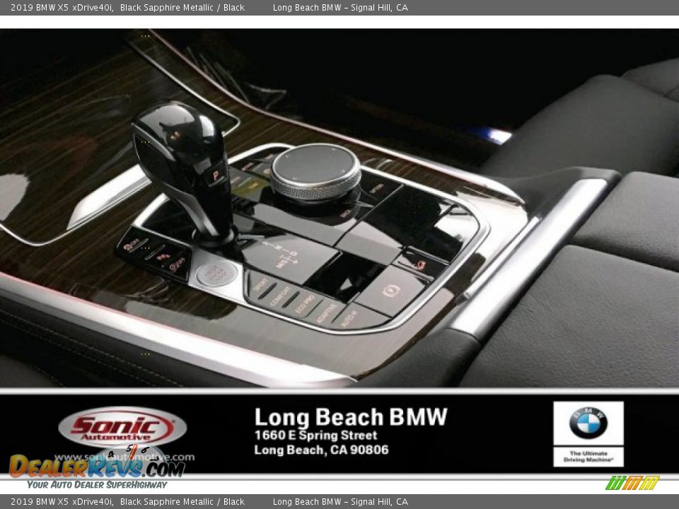 2019 BMW X5 xDrive40i Black Sapphire Metallic / Black Photo #6