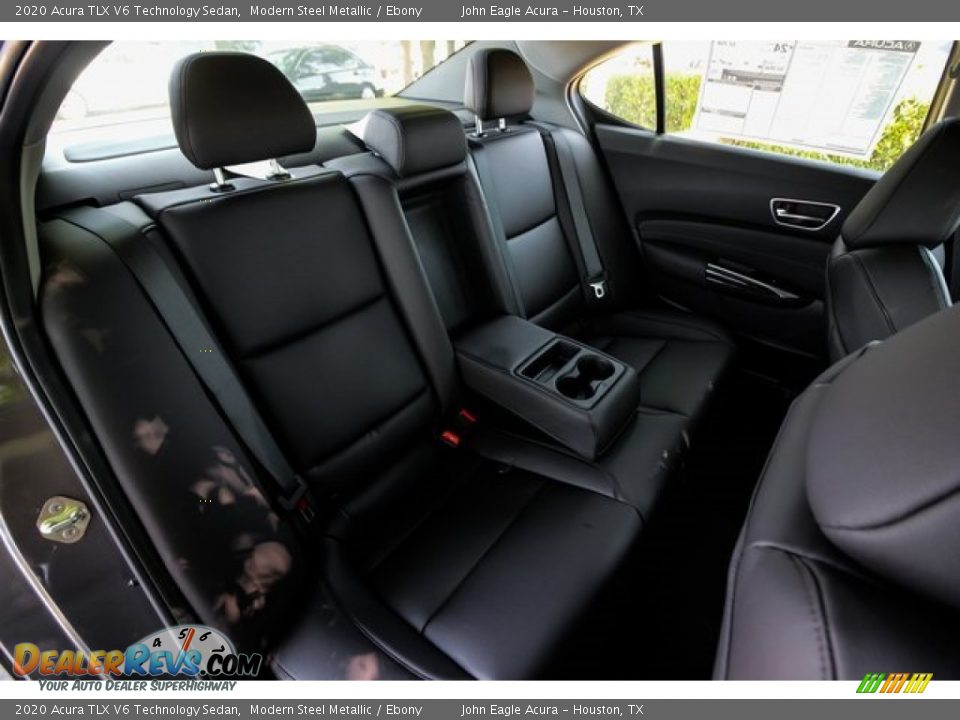 2020 Acura TLX V6 Technology Sedan Modern Steel Metallic / Ebony Photo #21