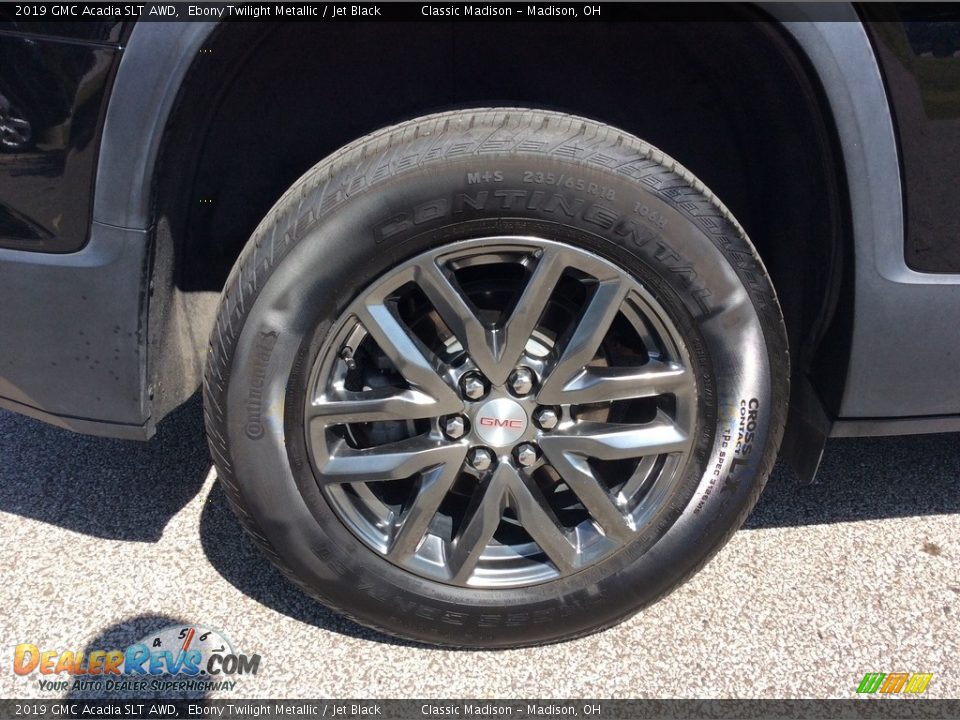2019 GMC Acadia SLT AWD Ebony Twilight Metallic / Jet Black Photo #12