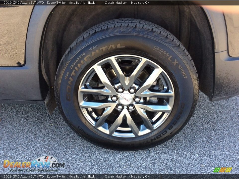 2019 GMC Acadia SLT AWD Ebony Twilight Metallic / Jet Black Photo #13