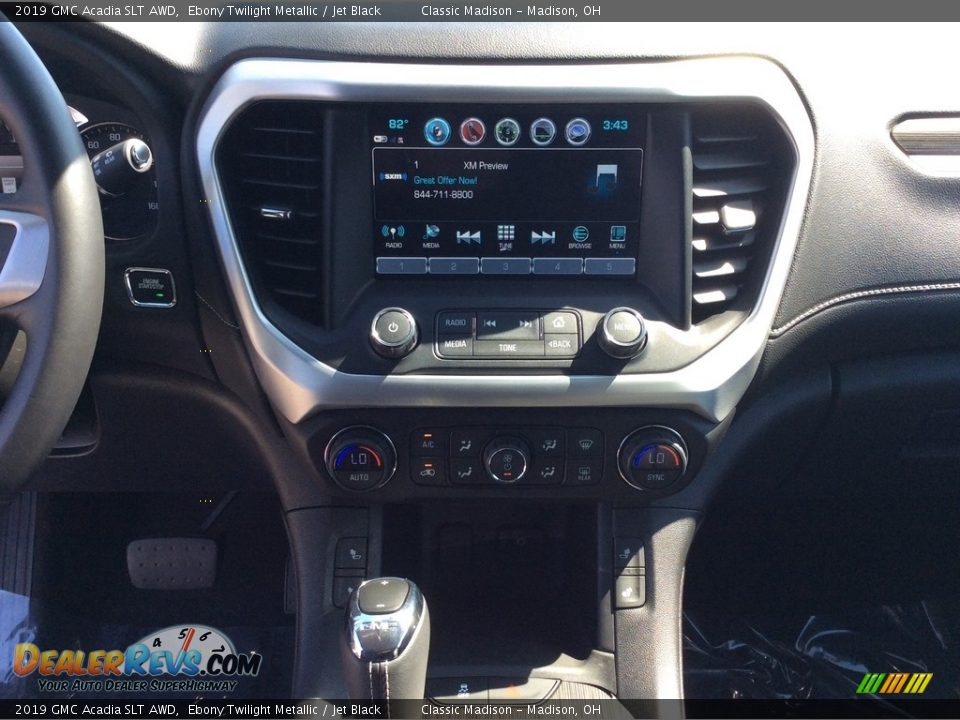 2019 GMC Acadia SLT AWD Ebony Twilight Metallic / Jet Black Photo #19