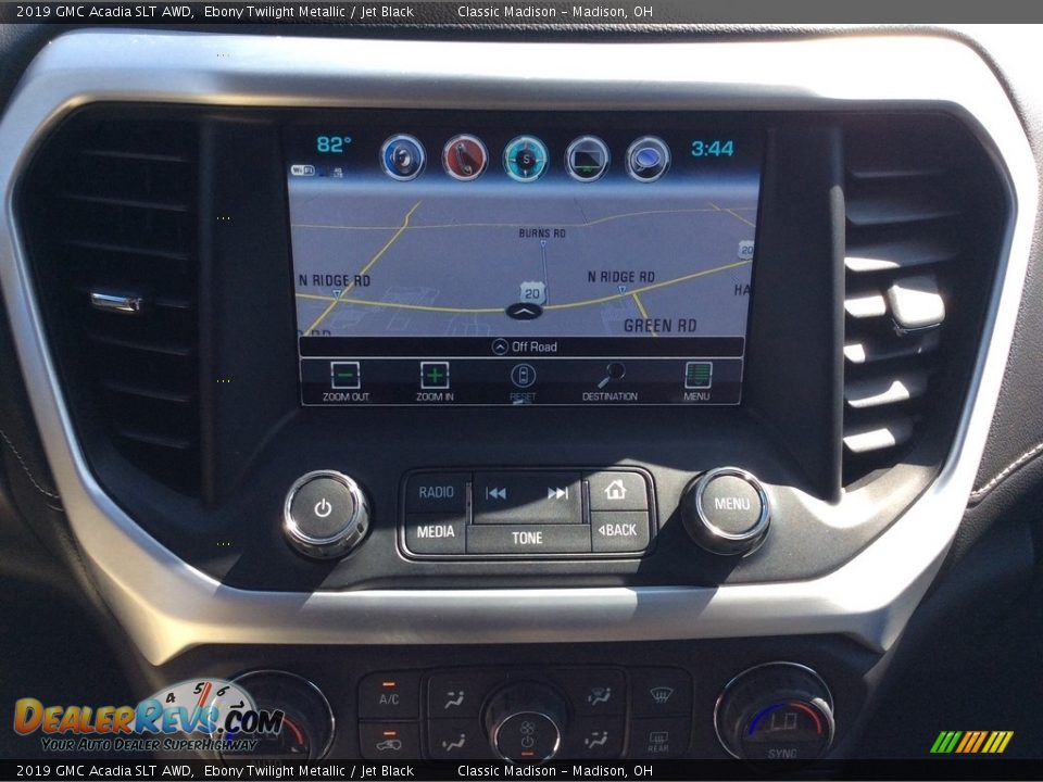 2019 GMC Acadia SLT AWD Ebony Twilight Metallic / Jet Black Photo #20