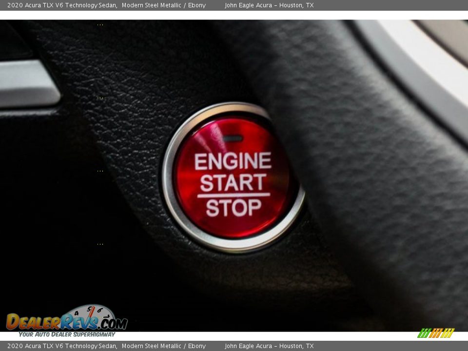 2020 Acura TLX V6 Technology Sedan Modern Steel Metallic / Ebony Photo #30