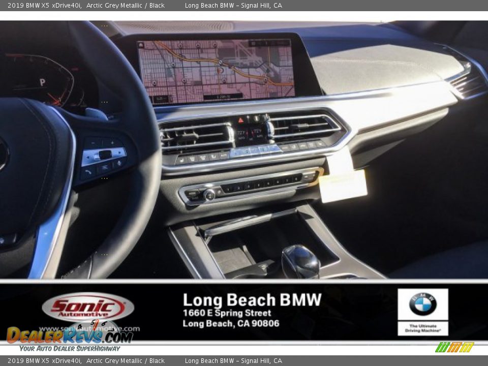 2019 BMW X5 xDrive40i Arctic Grey Metallic / Black Photo #6