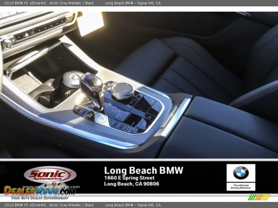 2019 BMW X5 xDrive40i Arctic Grey Metallic / Black Photo #7