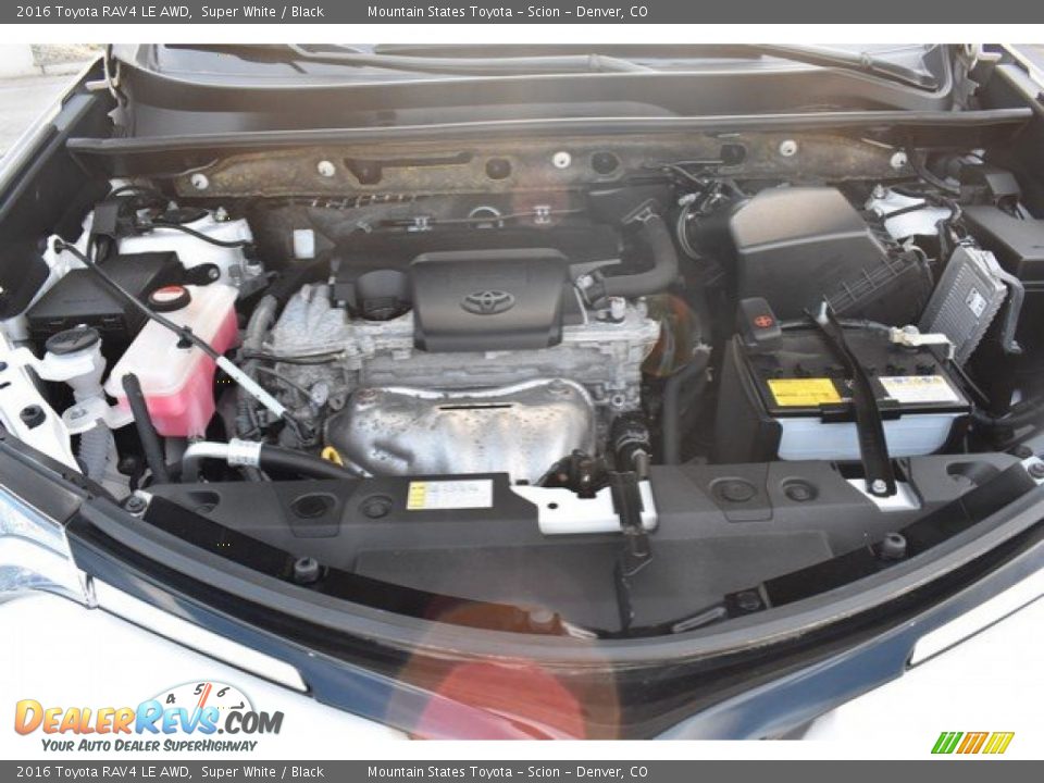2016 Toyota RAV4 LE AWD Super White / Black Photo #9