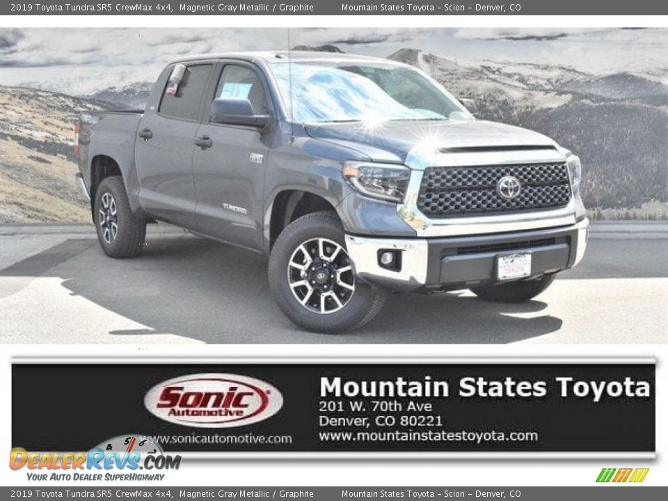 2019 Toyota Tundra SR5 CrewMax 4x4 Magnetic Gray Metallic / Graphite Photo #1