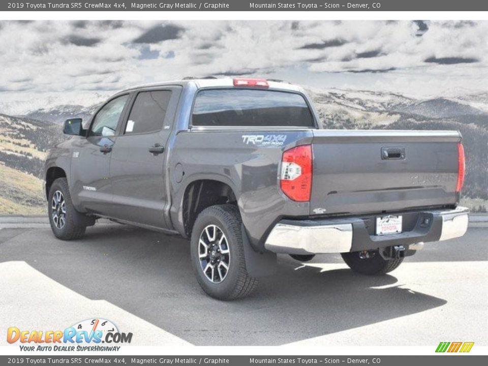 2019 Toyota Tundra SR5 CrewMax 4x4 Magnetic Gray Metallic / Graphite Photo #3